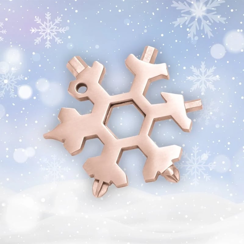 Sakerplus 18-in-1 Snowflake Multi-Tool