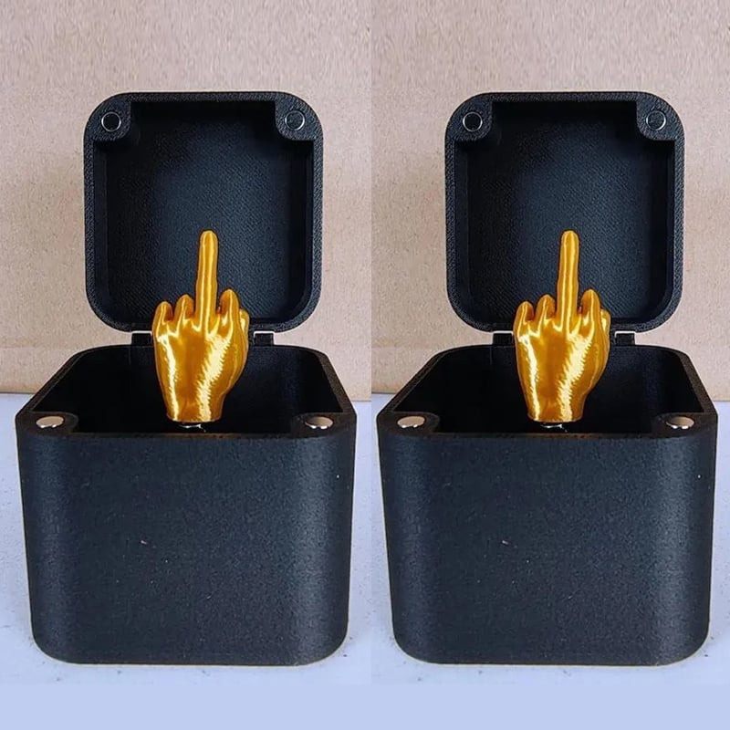 Middle Finger in a Box