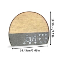 Kexon™ Fabric Wake-Up Light Alarm Clock