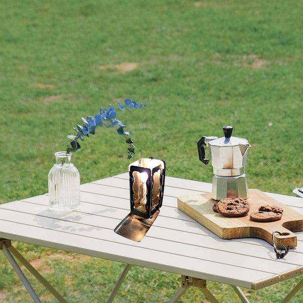 Folding Pocket Candle Holder