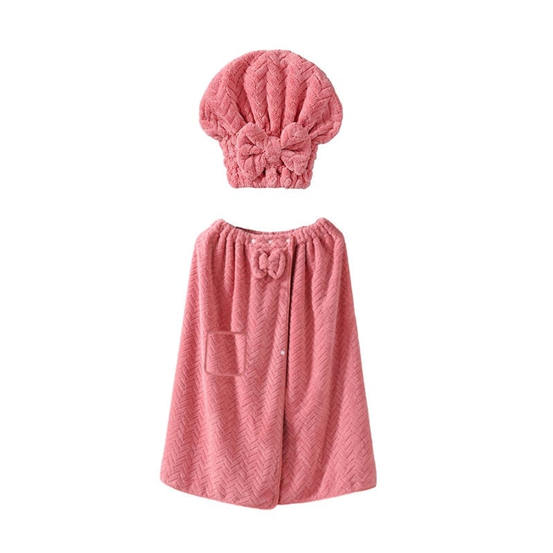 Serviette de bain taille plus de couleur unie