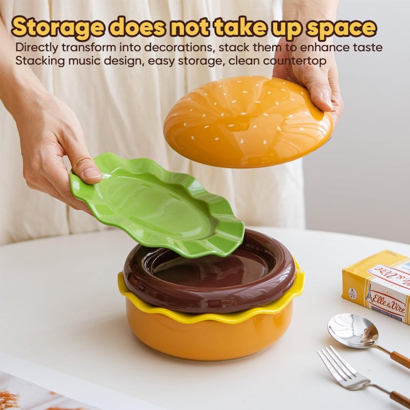 Hamburger Stacking Cutlery