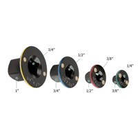Low Profile Impact Socket Adapter Set, Drive Ratchet Adapter Set