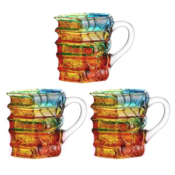 Hand-painted Book Coffee Cup