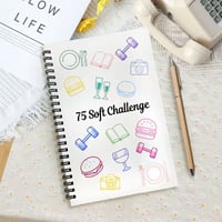 75 Challenges Planner Book