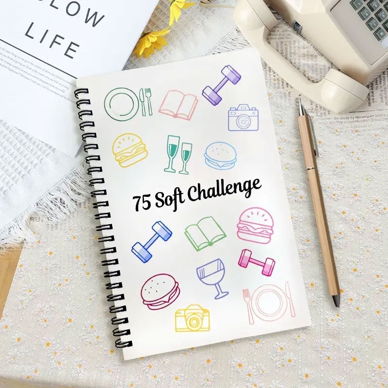 75 Challenges Planner Book