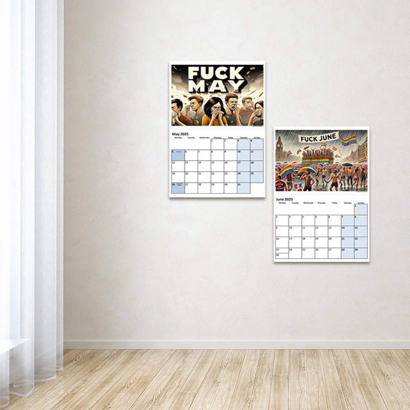 2025 F**k The Year Adult Calendar