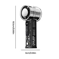 Transparent Mecha USB Turbo Fan with Semiconductor Cooling