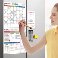 Refrigerator Magnetic Daily Calendar