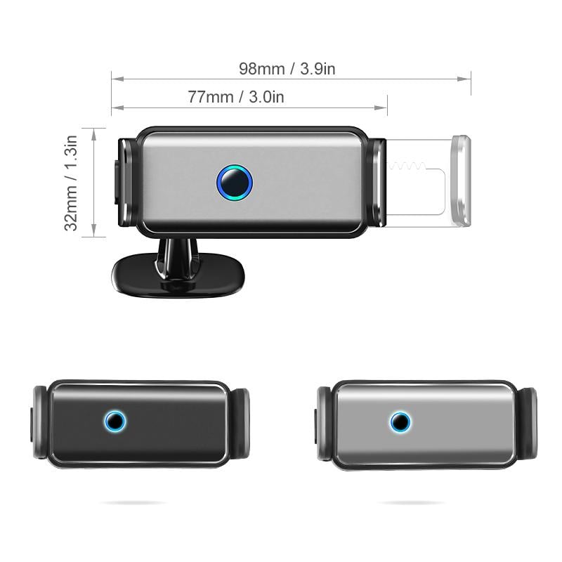 360 Degree Rotation Adaptive Phone Mount