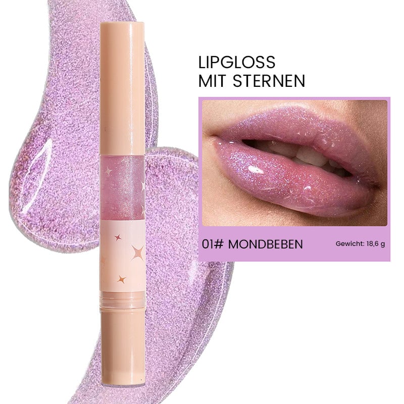 Lipgloss mit Sternen