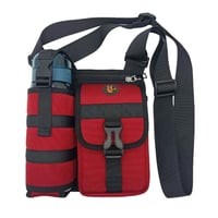 Sacs imperméables de fronde de bandoulière de poitrine de camping avec le support de bouteille d'eau
