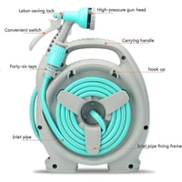 Sakerplus Retractable garden hose reel