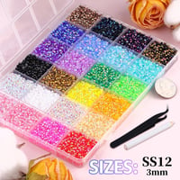 DIY Nail Flatback Rhinestones