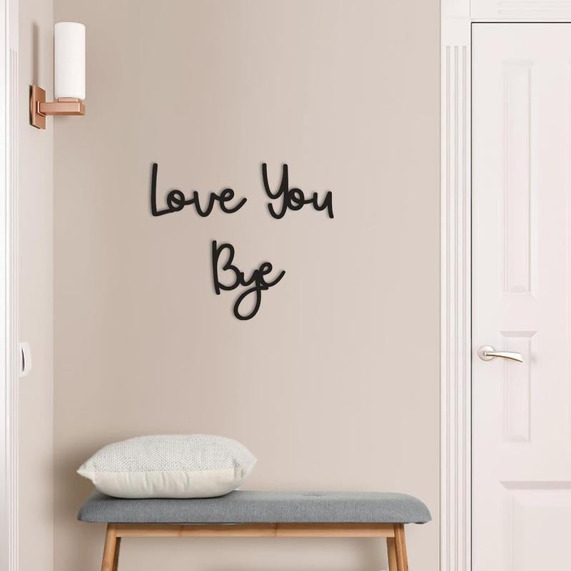 Creative wooden art letters atmosphere decoration