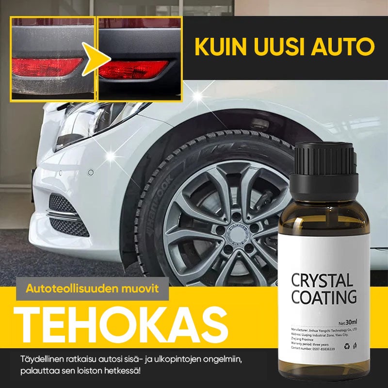 Autoteollisuuden muovien pinnoiteaine