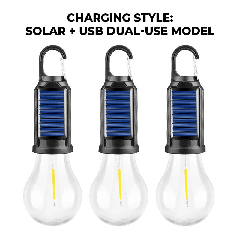 Outdoor Camping Hanging Type-C Charging Retro Bulb Light