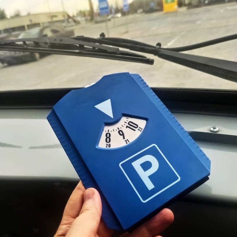 Minuteur De Stationnement Avec Grattoir À Glace