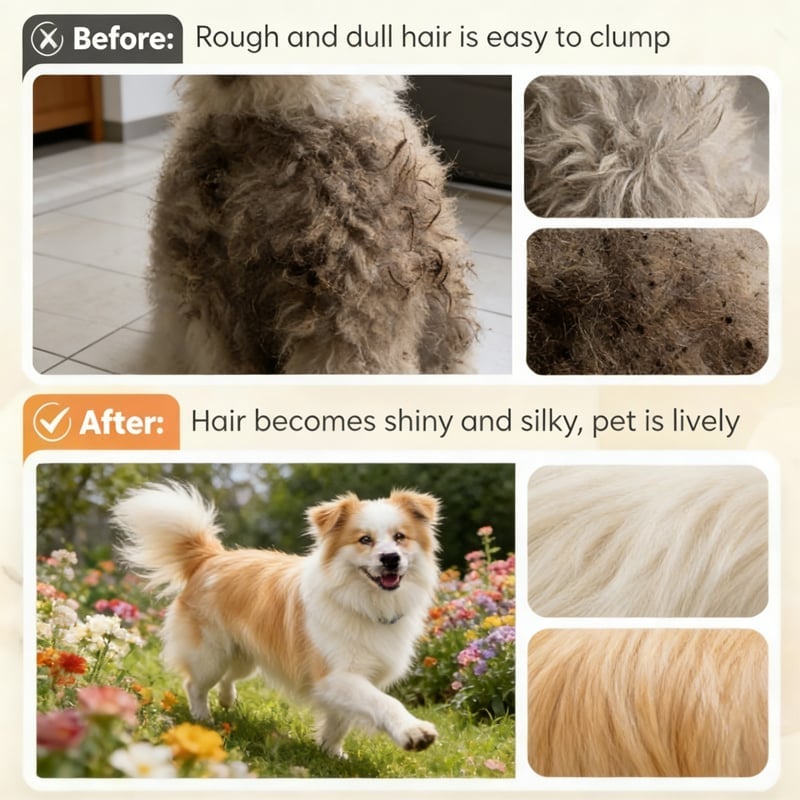 New 2 in 1 Pet Bath and Grooming Brush