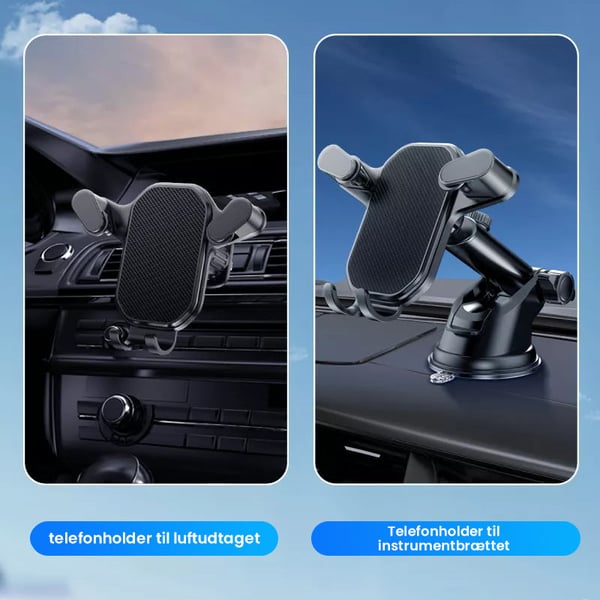 【Sale】Krogmonteret telefonbeslag til bilen