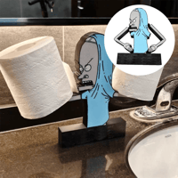 Cartoon Style Toilet Paper Holder