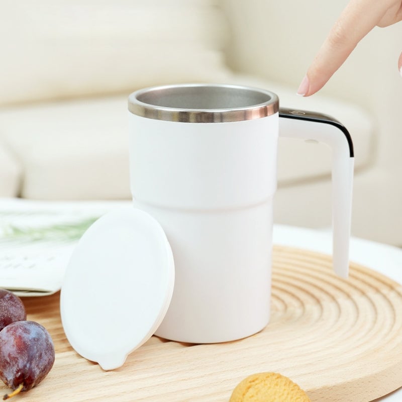 Self Stirring Coffee Mug With Lid