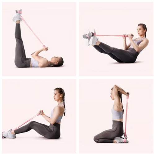 Full-body workout demonstration