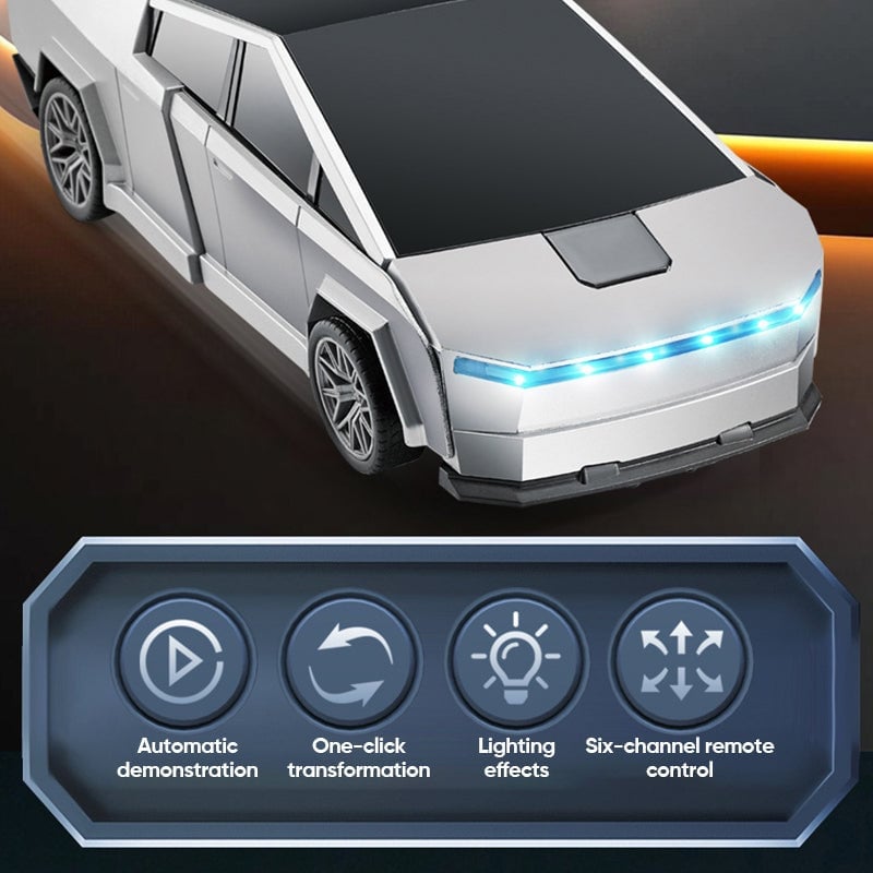 Remote Control Transforming Robot Car