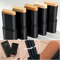 Dual-Ended Concealer Stick with Built-In Brush