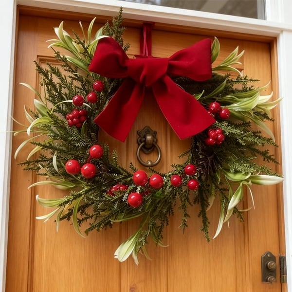 Christmas Small Wreath for Window Door