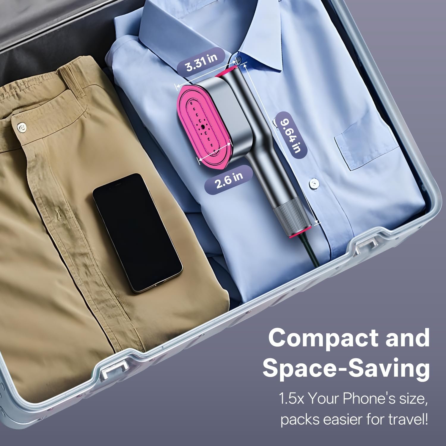 Sakerplus Portable Travel Garment Steamer