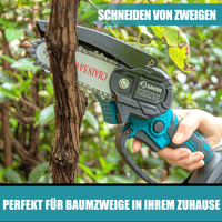 Saker 4/6 Zoll Mini Akku Kettensäge Einhandsäge