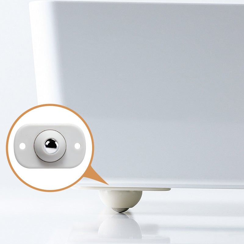 360° Furniture Sticky Mini Mobile Swivel Wheels