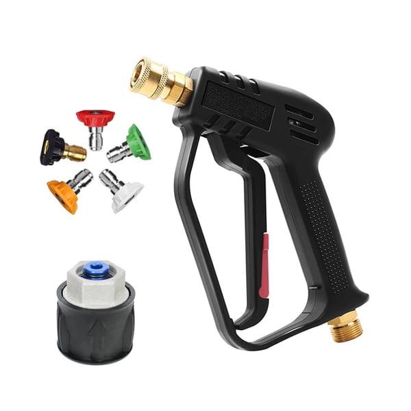 High-Pressure Water Gun with Nozzles for Car Wash