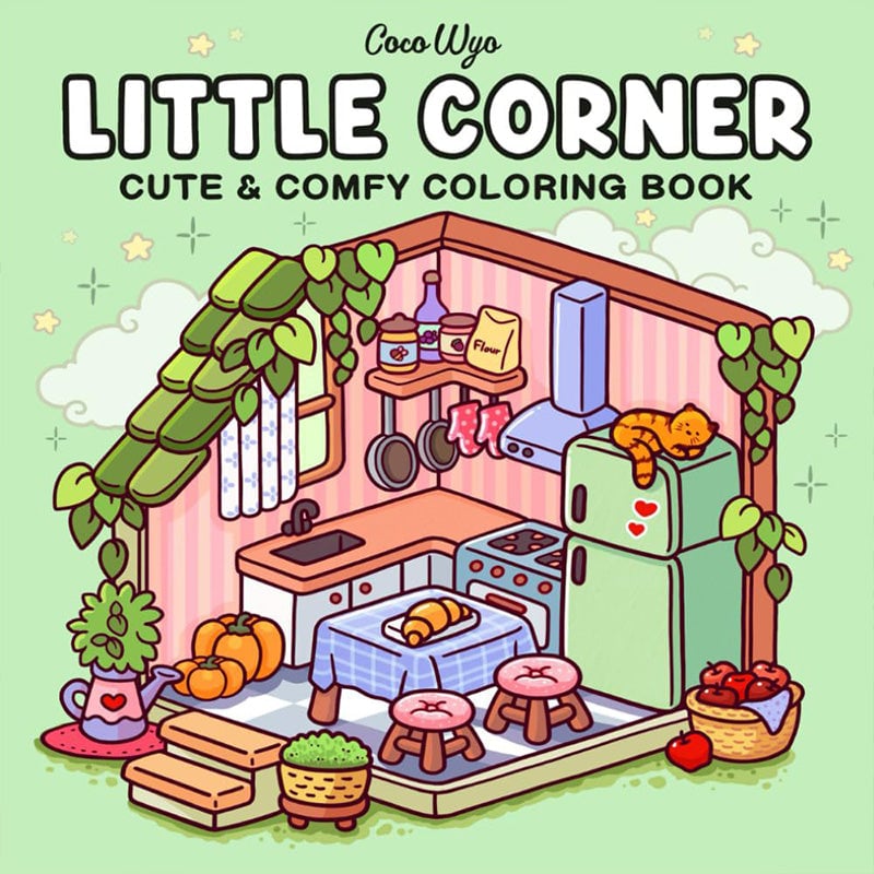 Spooky Cutie Coloring Book Paperback（🔥Christmas Sale 50% Off）
