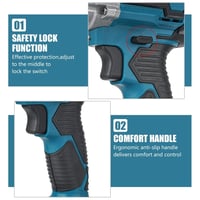 Saker Electric High-Torque Impact Wrench