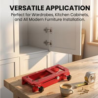 Kexon™ Precision Aluminum Door Hinge Template Jig