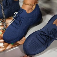 Lace-Up Mesh Shoes