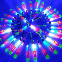 Flygande Raket Slangbella  | LED-ljus