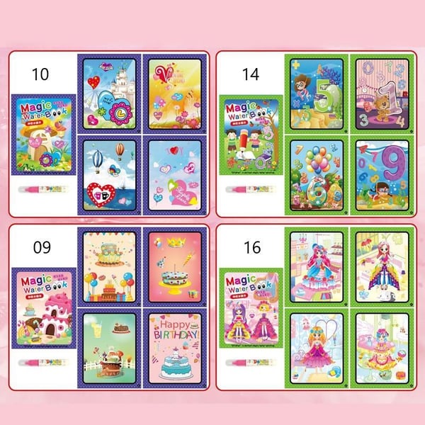 SALE - Herbruikbare schilderboeken voor kinderen