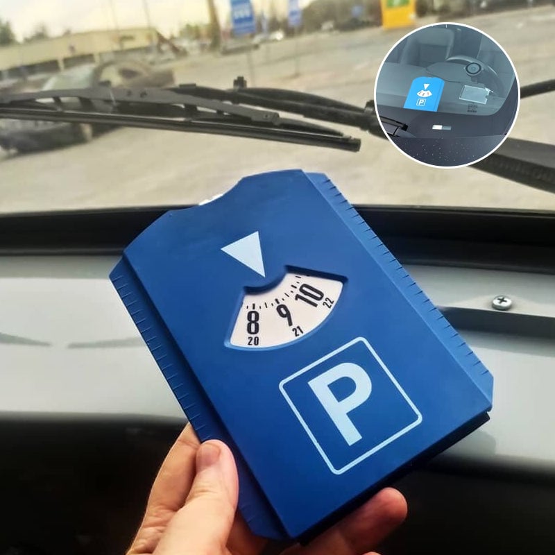 Minuteur De Stationnement Avec Grattoir À Glace