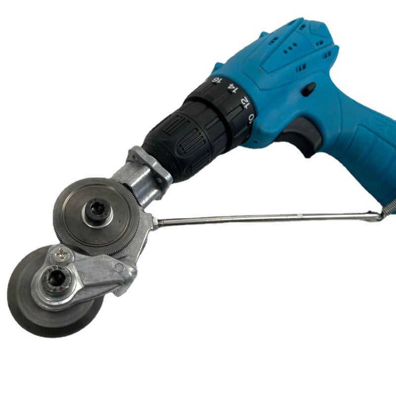✨🔥Schlussverkauf🔥✨Elektrische Bohrmaschine Schere Anbauschneider Nibbler
