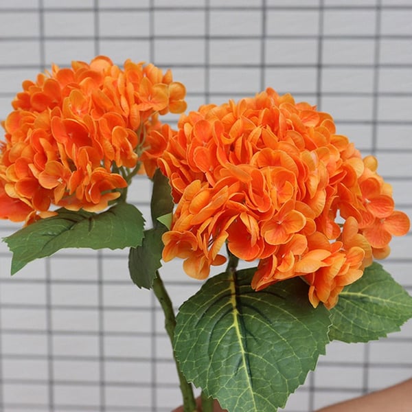 Utendørs kunstige hortensiaer