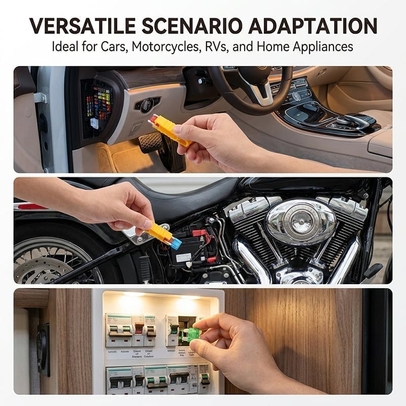 Assorted Automotive Blade Fuse Set