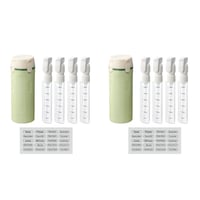 4-in-1 auslaufsicheres, drehbares Reisedispenser-Set