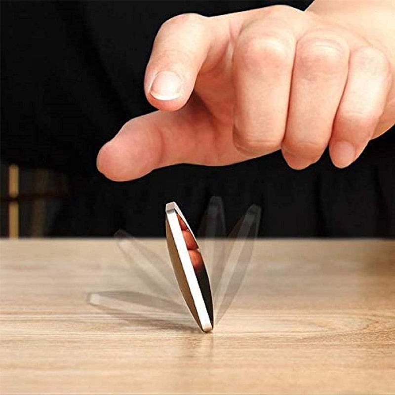 Desktop Fingerspitzen Metall Flip-Rotation Spielzeug