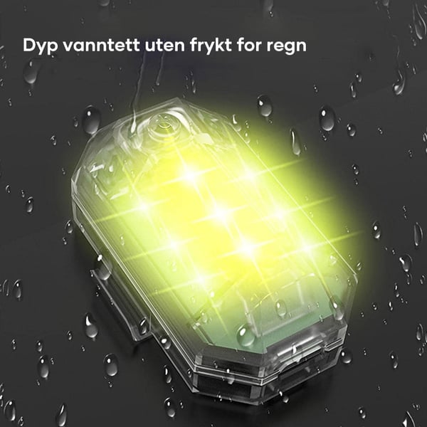 Blinklys for bilfjernkontroll