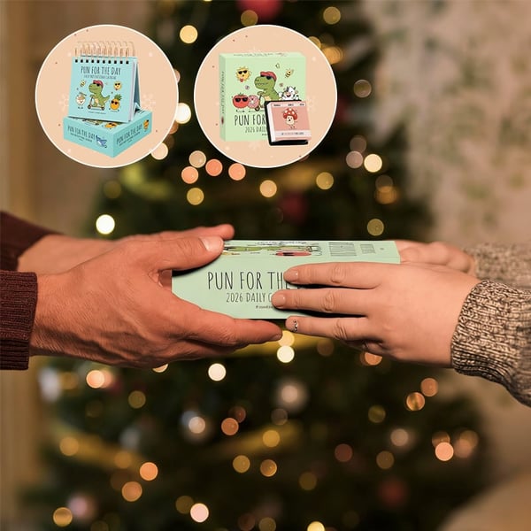 2026 Fun and Inspirational Desktop Calendar