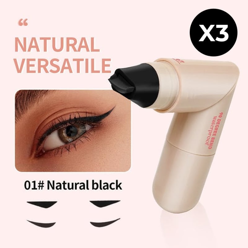 Stylo tampon eyeliner rotatif à double embout
