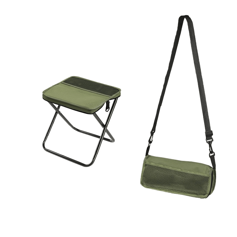 Klappbarer Rucksackhocker